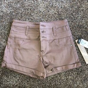 Blush pink shorts